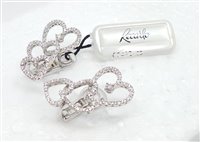 Earrings Recarlo Woman in Gold Diamante 0.58 Ct ZP 485/B - ZP 485/B